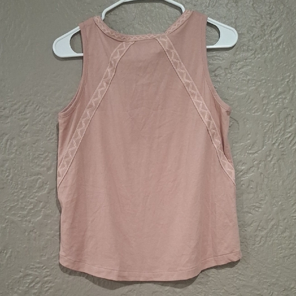 Aventura Blush Pink Top with Button Detail - Picture 5 of 7